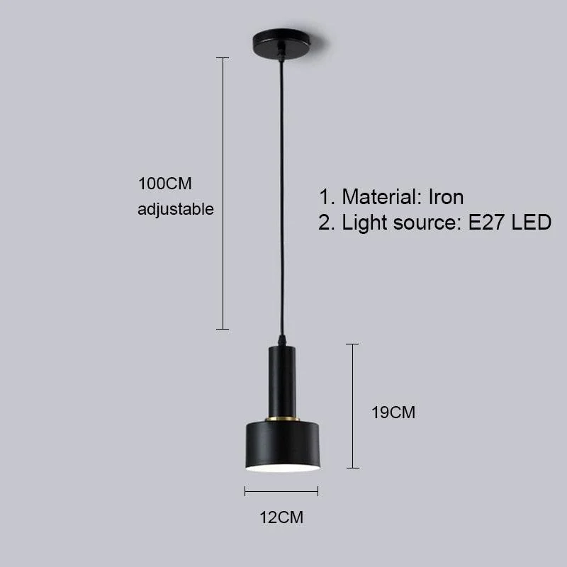 Homeko - Modern Pendant Light Fixture -