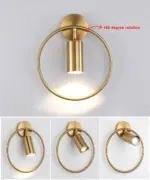 Homeko Modern Rotatable Wall Sconce