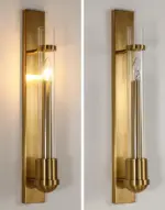 Homeko Modern Slim Wall Sconce