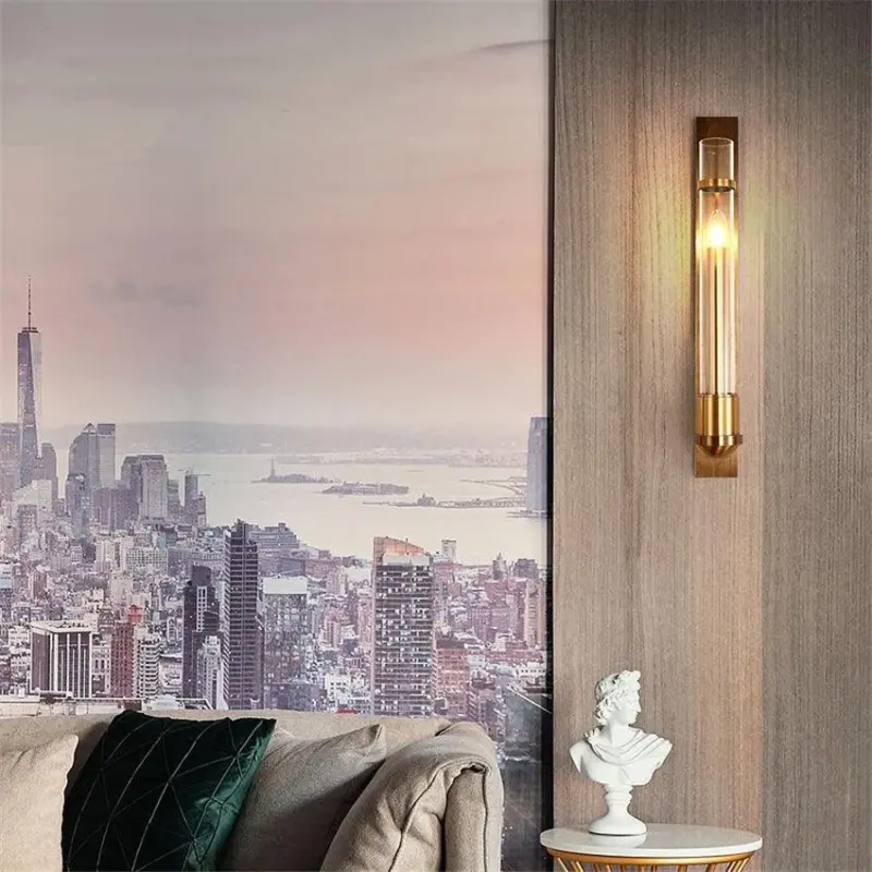 Homeko Modern Slim Wall Sconce