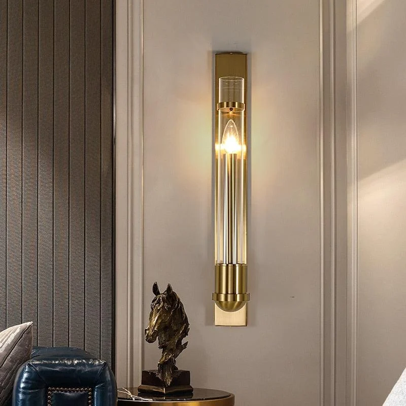 Homeko - Modern Slim Wall Sconce -