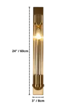 Homeko Modern Slim Wall Sconce