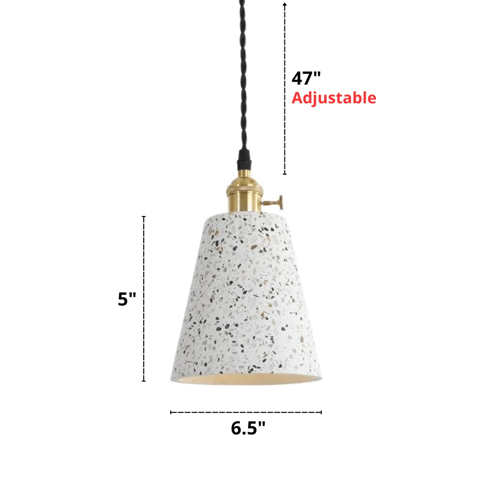 Homeko - Modern Terrazzo Pendant Lights -