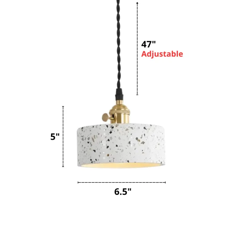 Homeko Modern Terrazzo Pendant Lights