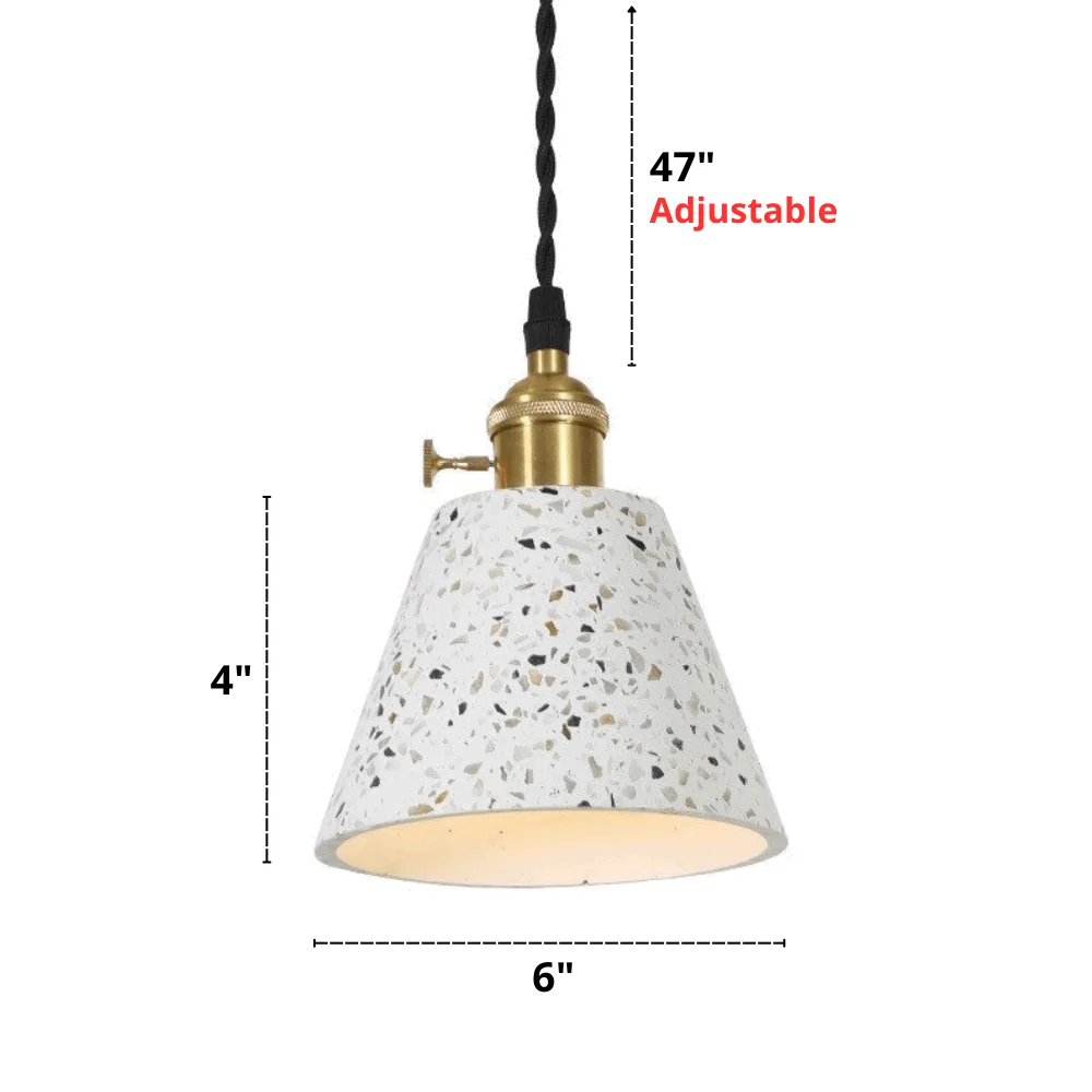 Homeko - Modern Terrazzo Pendant Lights -