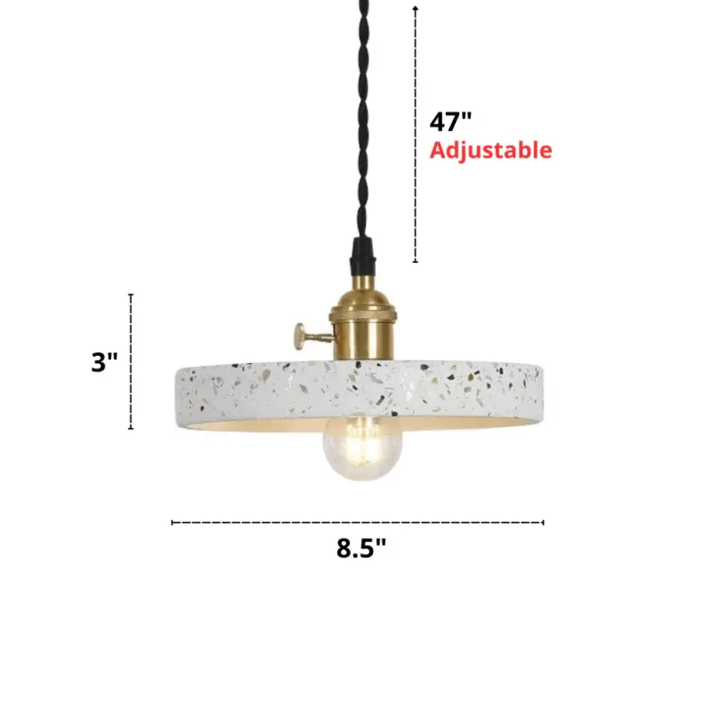 Homeko Modern Terrazzo Pendant Lights