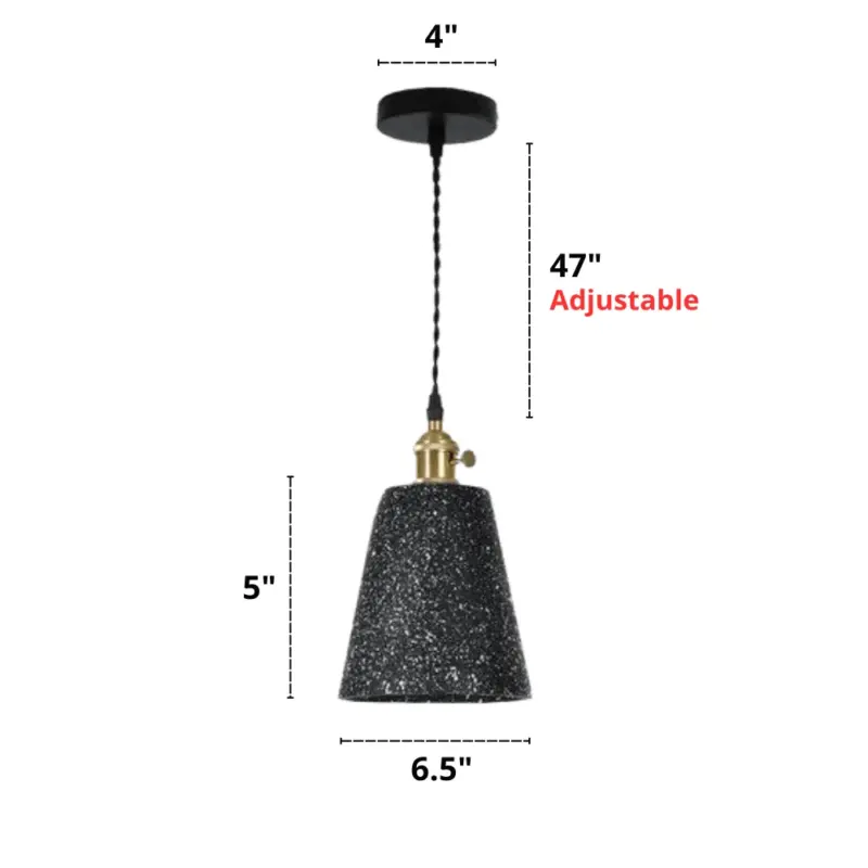 Homeko Modern Terrazzo Pendant Lights