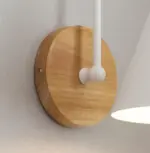Homeko Modern Wood Wall Sconce