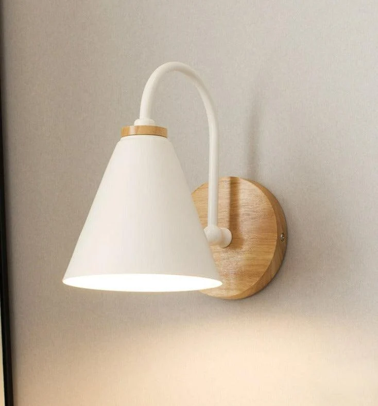 Homeko - Modern Wood Wall Sconce -