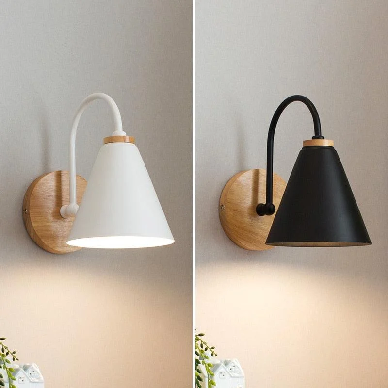 Homeko - Modern Wood Wall Sconce -