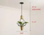 Homeko Pendant Planter Light