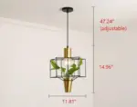 Homeko Pendant Planter Light