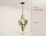 Homeko Pendant Planter Light