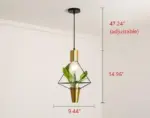 Homeko Pendant Planter Light