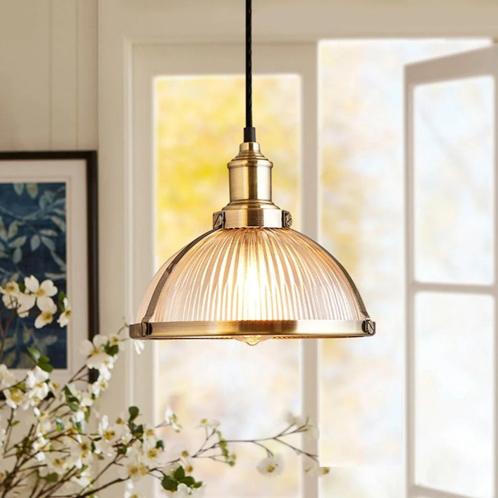 Homeko - Retro Textured Glass Pendant Lights -