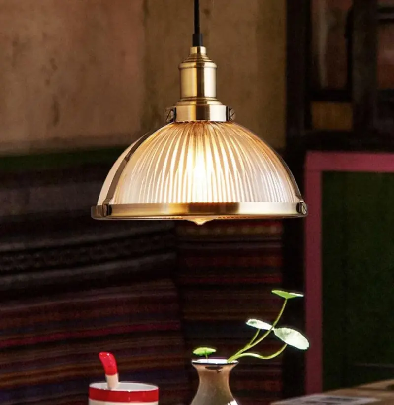 Homeko Retro Textured Glass Pendant Lights