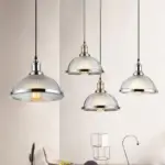 Homeko Retro Textured Glass Pendant Lights