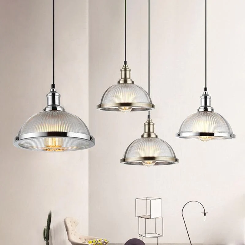 Homeko - Retro Textured Glass Pendant Lights -