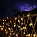 Homeko Solar Powered LED Globe String Lights