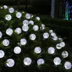 Homeko Solar Powered LED Globe String Lights