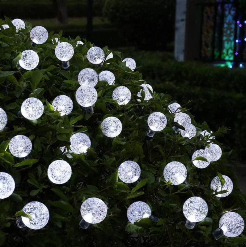 Homeko - Solar Powered LED Globe String Lights -