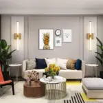 Homeko Two Bulb LED Wall Vanity Sconce