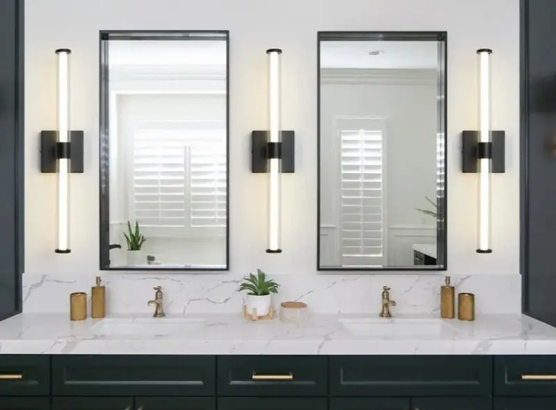 Homeko Two Bulb LED Wall Vanity Sconce
