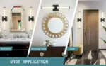 Homeko Two Bulb LED Wall Vanity Sconce