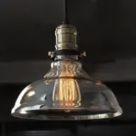 Homeko Vintage Glass Pendant Light