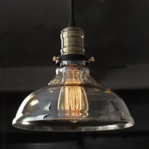 Homeko - Vintage Glass Pendant Light