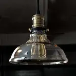 Homeko Vintage Glass Pendant Light