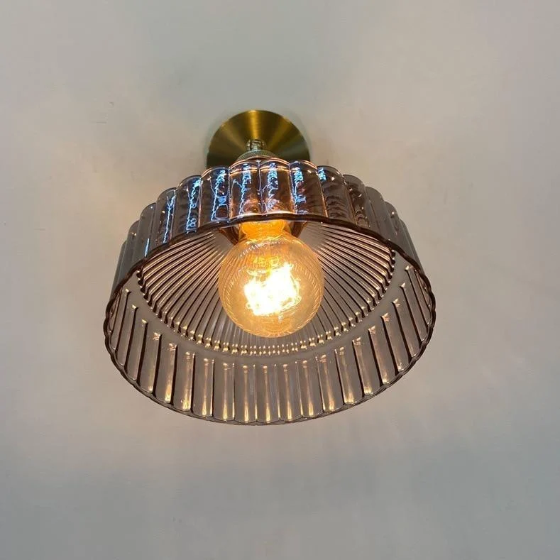 Homeko - Vintage Glass Wall Lamps -