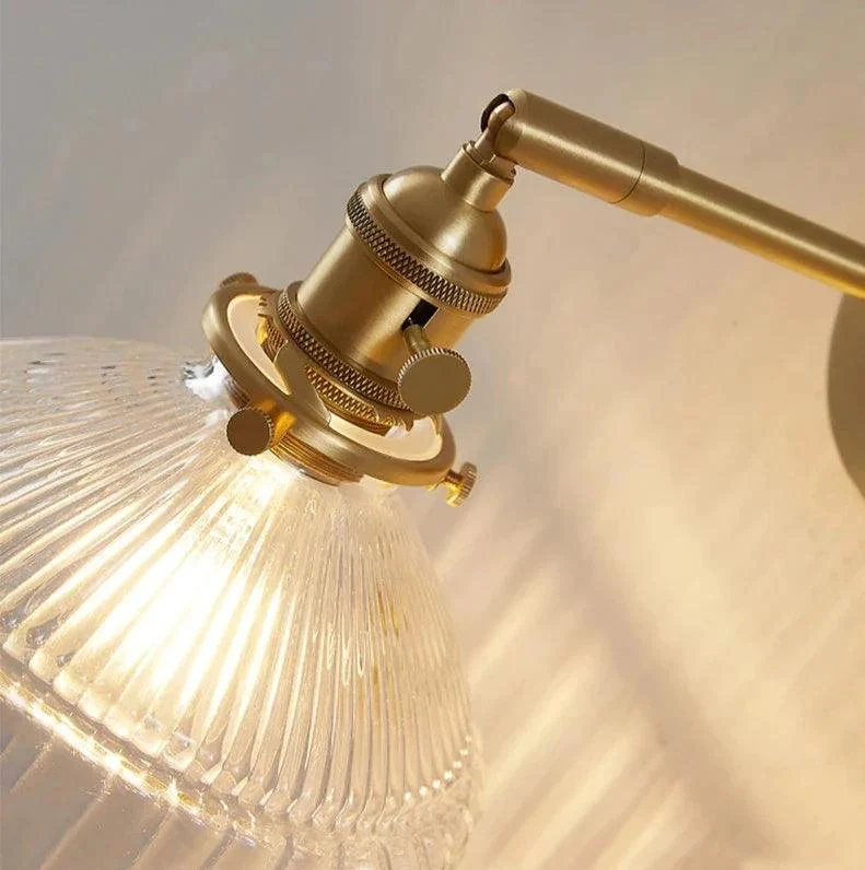 Homeko - Vintage Glass Wall Lamps -