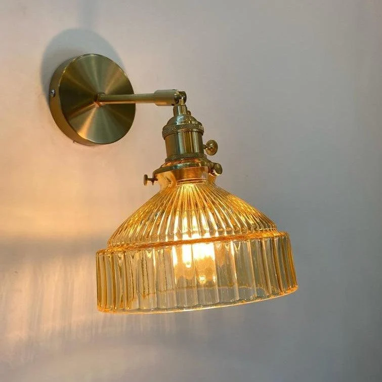 Homeko - Vintage Glass Wall Lamps -