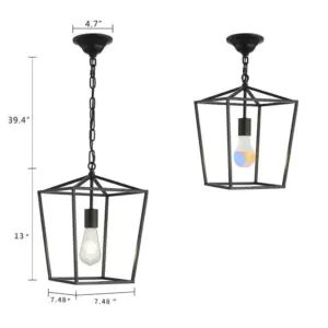 Homeko - Vintage Pendant Light Fixture