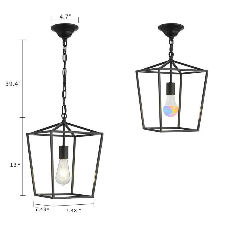 Homeko - Vintage Pendant Light Fixture -