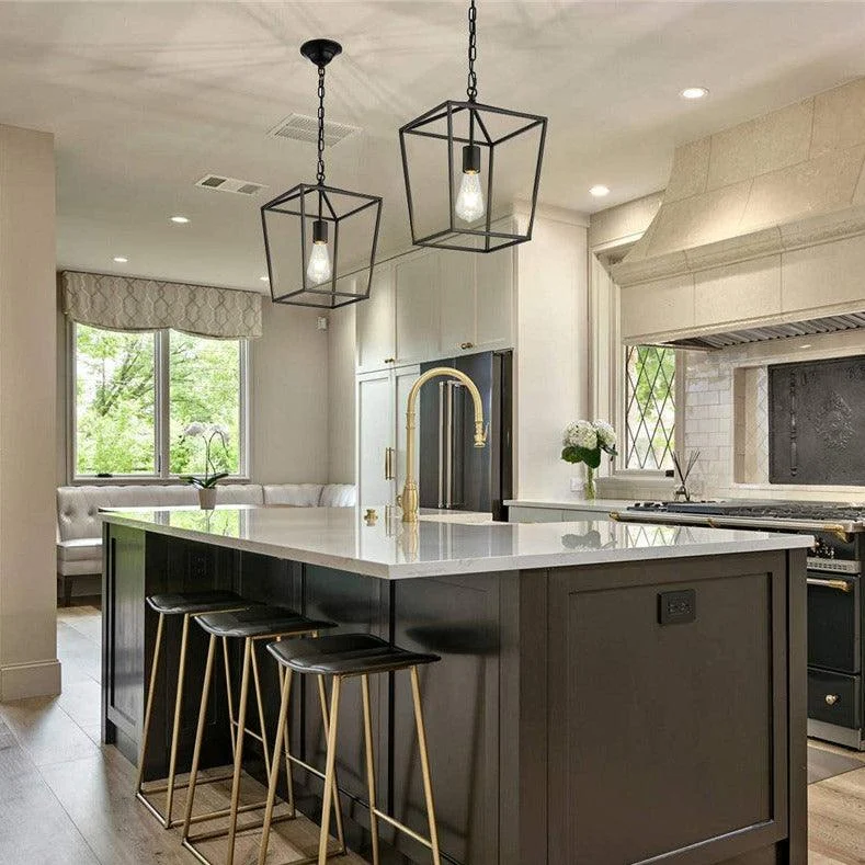 Homeko - Vintage Pendant Light Fixture -