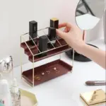 Homeko 2 Layer Lipstick Holder Rack