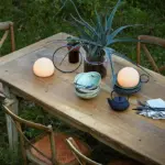 Homeko 3726 Table Lamp Built in Battery