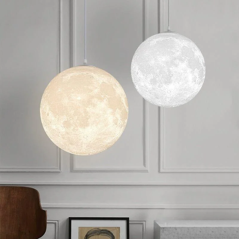 Homeko 3D Printing Moon Simple Pendant Lamp -