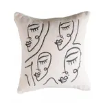 Homeko Abstract Boucle Throw Pillow Cases