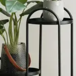Homeko Abstract Planter Pots Tiered Stand