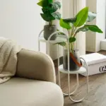 Homeko Abstract Planter Pots Tiered Stand