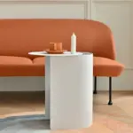 Homeko Abstract Wrought Iron Side Table