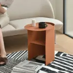 Homeko Abstract Wrought Iron Side Table