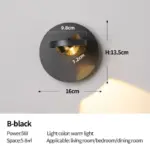 Homeko_Acrylic_LED_Simple_Rotatable_Wall_Lamp_-_-4211507 Homeko Acrylic LED Simple Rotatable Wall Lamp