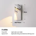 Homeko_Acrylic_LED_Simple_Rotatable_Wall_Lamp_-_-4211550 Homeko Acrylic LED Simple Rotatable Wall Lamp