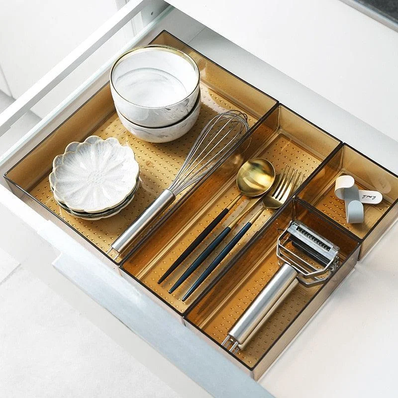 Homeko Acrylic Modular Drawer Organizer Boxes -