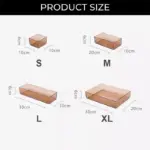 Homeko Acrylic Modular Drawer Organizer Boxes