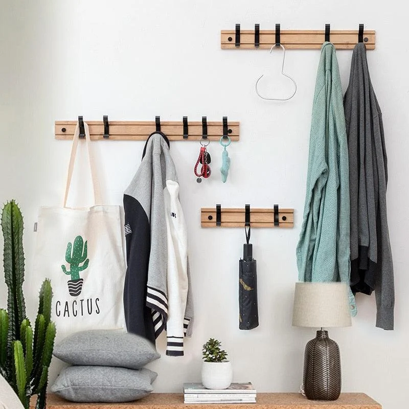 Homeko Adjustable Wall Hook Racks -